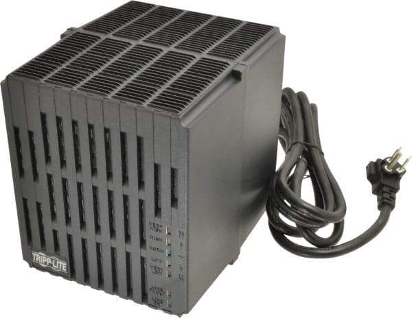 Tripp-Lite - 4 Outlets, 140 Volt Max Input, 1,200 VA, Portable Power Conditioner - 120 VAC Output, 6 Inch Wide x 7-1/4 Inch High x 7 Inch Deep - Americas Industrial Supply