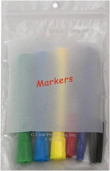 C-LINE - 5 x 11-3/8", 2 mil Self-Seal Reclosable Bags - Clear - Americas Industrial Supply