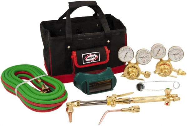 Lincoln Electric - Oxygen/Acetylene Torch Kits Type: American Classic - Cutting, Welding & Heating Outfit Maximum Cutting: 1 (Inch) - Americas Industrial Supply