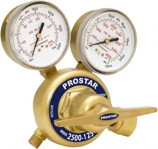 Lincoln Electric - Welding Regulators Gas Type: Oxygen CGA Inlet Connection: 1/4 NPT Male - Americas Industrial Supply