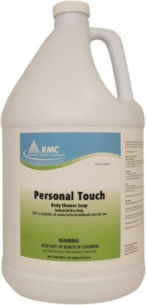 Rochester Midland Corporation - 1 Gal Bottle Peach Hair & Body Wash - Blue - Americas Industrial Supply