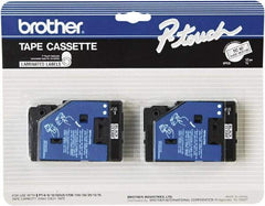 Brother - 1/2" Wide x 312" Long, Clear Label Tape - For Label Maker - Americas Industrial Supply