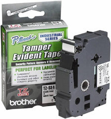 Brother - 3/4" Wide, White Label Tape - For Label Maker - Americas Industrial Supply