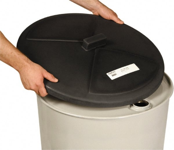 Enpac - 55 Gal, 250 mil, Polyethylene Drum Cover - Americas Industrial Supply