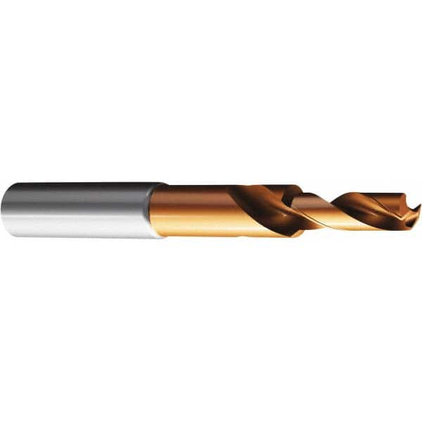 Sandvik Coromant - 8mm Body, 6.8mm Step Diam, 0.315" Diam Straight Shank, Solid Carbide Subland Step Drill Bit - Americas Industrial Supply