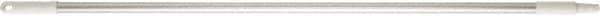 Vikan - 52 x 1" Aluminum Squeegee Handle - European Threaded Connection, White - Americas Industrial Supply