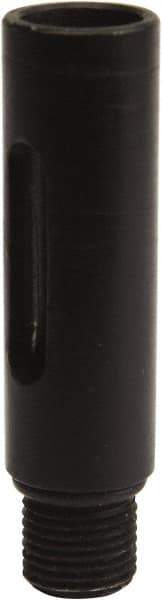 Value Collection - Blow Gun Safety Booster Nozzle - 1/4 NPT, 1.89" Hose Length, Aluminum - Americas Industrial Supply
