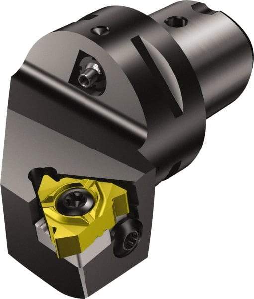 Sandvik Coromant - Insert Style Cx-266R/LFGZ, 60mm Head Length, Right Hand Cut, External Modular Threading Cutting Unit Head - System Size C5, 35mm Center to Cutting Edge, Series CoroThread 266 - Americas Industrial Supply