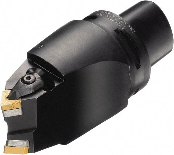 Sandvik Coromant - Cx-T-DC, Left Hand Cut, 50° Lead Angle, Negative Rake Indexable Turning Toolholder - 208mm OAL, CNMG 543, DNMG 442 Insert Compatibility, Series CoroPlex TT - Americas Industrial Supply