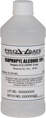 PRO-SAFE - 16 oz Isopropyl Alcohol Liquid - Comes in Bottle, 99% Isopropyl Alcohol - Americas Industrial Supply