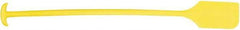 Remco - Yellow Polypropylene Mixing Paddle without Holes - 52" Overall Length - Americas Industrial Supply