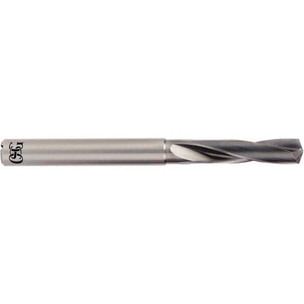 OSG - 8.52mm 140° Spiral Flute Solid Carbide Screw Machine Drill Bit - Americas Industrial Supply