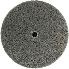 3″ × 1/4″ Non-Woven Unitized Wheel, Series 8, AO - Medium, 1/4″ Arbor Hole - Americas Industrial Supply