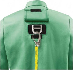 Steiner - Size 4XL Flame Resistant/Retardant Jacket - Green, Cotton, Snaps Closure - Americas Industrial Supply