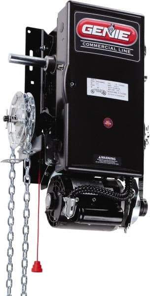Genie - 1/2 hp 3 Phase Standard Duty Garage Door Hoist Operator Head with Brake - For Use with Maximum 24' High Rolling Door - Americas Industrial Supply