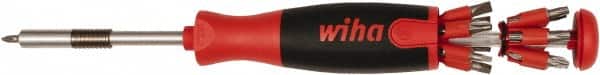 Wiha - Bit Screwdriver Set - Phillips, Slotted, Torx, Square, Pozidriv - Americas Industrial Supply