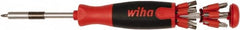 Wiha - Bit Screwdriver Set - Phillips, Slotted, Torx, Square, Pozidriv - Americas Industrial Supply