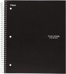 Five Star - 200 Sheet, 8-1/2 x 11", College Ruled 5 Subject Notebook - Assorted Colors - Americas Industrial Supply