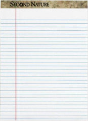 TOPS - 50 Sheet, 8-1/2 x 11-3/4", Legal Pad - White - Americas Industrial Supply