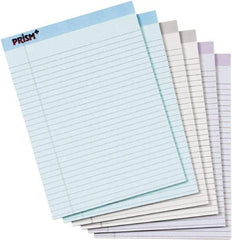 TOPS - 50 Sheet, 8-1/2 x 11-3/4", Legal Pad - Assorted Pastels - Americas Industrial Supply