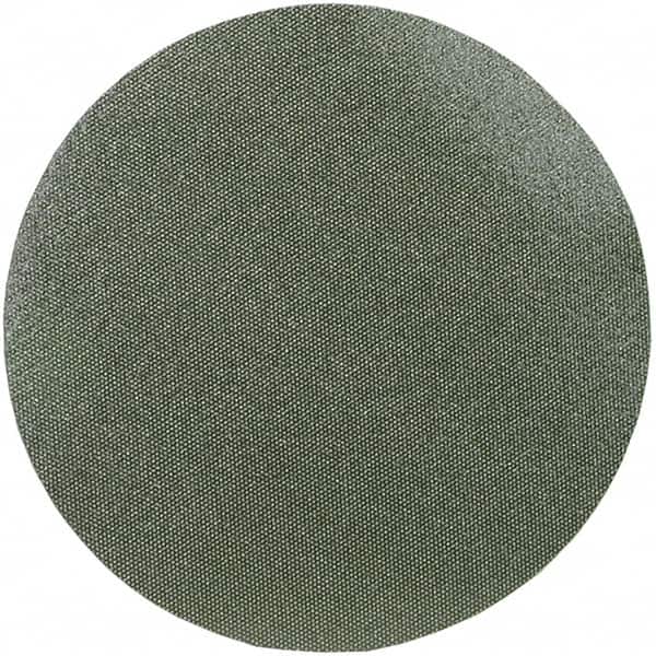 Norton - 8" Diam, 60 Grit Diamond Adhesive PSA Disc - Coarse Grade, Green, Cloth Backing, Flexible - Americas Industrial Supply