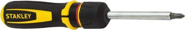 Stanley - Mini-Ratchet Bit Screwdriver Kit - Phillips, Slotted, Torx, Hex, Square, Nutdrivers - Americas Industrial Supply