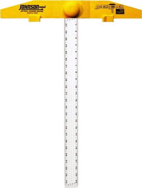 Johnson Level & Tool - 24" Blade Length Aluminum Square - 0.008" Accuracy - Americas Industrial Supply