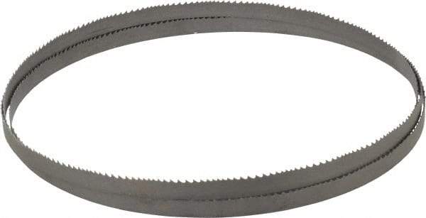 Lenox - 6 to 10 TPI, 7' 9-1/2" Long x 1/2" Wide x 0.025" Thick, Welded Band Saw Blade - Bi-Metal, Toothed Edge, Modified Raker Tooth Set, Flexible Back, Contour Cutting - Americas Industrial Supply