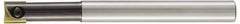 LMT - 1/2" Cut Diam, 1.89" Max Depth of Cut, 1/2" Shank Diam, 5.98" OAL, Indexable Square Shoulder End Mill - WPB 0500, WPV 0500 Inserts, Cylindrical Shank - Americas Industrial Supply