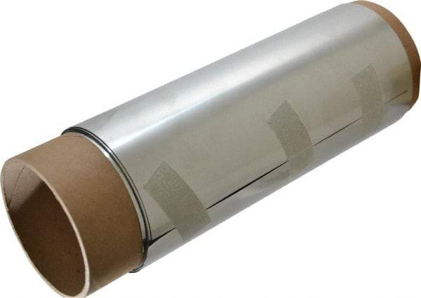 Made in USA - 25 Ft. Long x 10 Inch Wide, 1800°F Max, 321 Stainless Steel Tool Wrap - 0.002 Inch Thick - Americas Industrial Supply