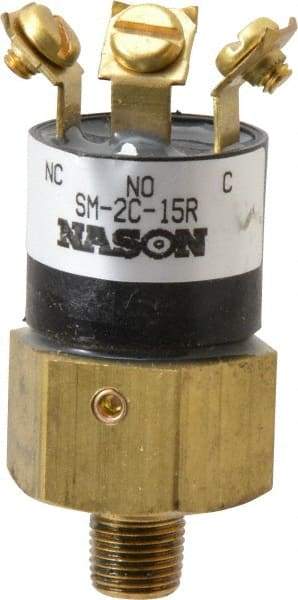 Nason - 15 Max psi, Low Pressure Vacuum Switches - 1/8 Thread - Americas Industrial Supply