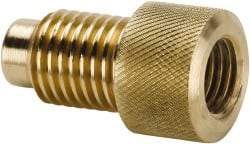Parker - 1/4" Tube OD Access Valve Refrigerant Adapter - For Parker Brass Access Valves - Americas Industrial Supply