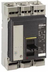 Square D - 600 Amp, 600 VAC, 3 Pole, Panel Mount Molded Case Circuit Breaker - Electronic Trip, Multiple Breaking Capacity Ratings, 3/0 AWG - Americas Industrial Supply