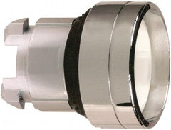 Schneider Electric - 22mm Mount Hole, Recessed, Pushbutton Switch Only - Round, White Pushbutton, Nonilluminated, Momentary (MO) - Americas Industrial Supply