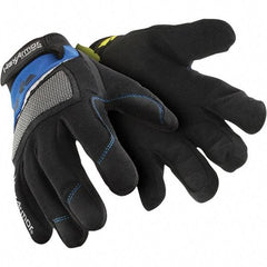 HexArmor - Size 2XS (5) Cut Resistant Work Gloves - For Mechanic's & Lifting, Palm Coated, Hook & Loop Cuff, Full Fingered, Black, Paired - Americas Industrial Supply