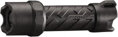 Coast Cutlery - White LED Bulb, 250 Lumens, Industrial/Tactical Flashlight - Black Stainless Steel Body, 3 AAA Batteries Included - Americas Industrial Supply
