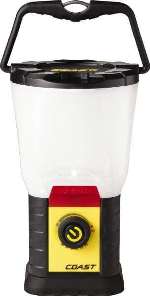 Coast Cutlery - White, Red LED Bulb, 375 Lumens, Industrial/Tactical Flashlight - Black Plastic Body, 0 D Batteries Not Included - Americas Industrial Supply
