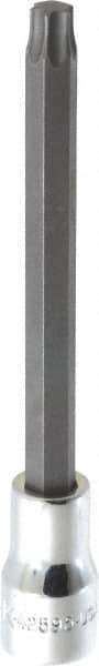 SK - 3/8" Drive, T45 Torx Bit Socket - 4" OAL, Long Torx Bit Socket - Americas Industrial Supply