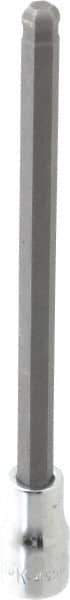 SK - 3/8" Drive, 8mm Hex Bit Socket - 6" OAL, 5" Bit Length, Long Ball End Hex Bit Socket - Americas Industrial Supply