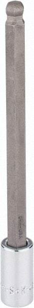 SK - 3/8" Drive, 9mm Hex Bit Socket - 6" OAL, 5" Bit Length, Long Ball End Hex Bit Socket - Americas Industrial Supply