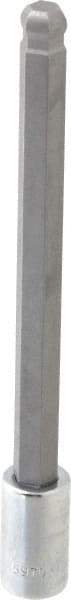 SK - 3/8" Drive, 10mm Hex Bit Socket - 6" OAL, 5" Bit Length, Long Ball End Hex Bit Socket - Americas Industrial Supply