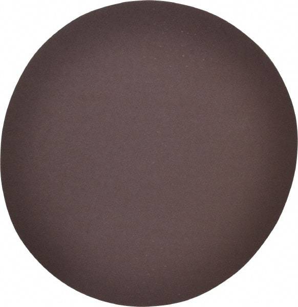 Norton - 9" Diam, 180 Grit Aluminum Oxide Adhesive PSA Disc - Fine Grade, Brown, Cloth Backing, Flexible - Americas Industrial Supply