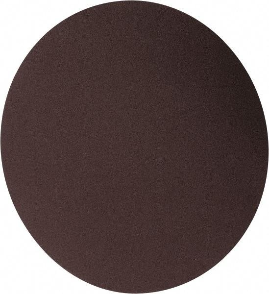 Norton - 9" Diam, 150 Grit Aluminum Oxide Adhesive PSA Disc - Medium Grade, Brown, Cloth Backing, Flexible - Americas Industrial Supply