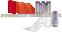Aleco - 4' Door Width x 7' Door Height PVC Clear Smooth Anti-Insect Strip Door Kit - Clear - Americas Industrial Supply
