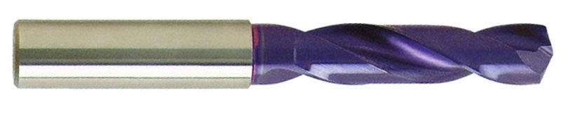 12.2mm Dia. - Carbide HP 3XD Drill-140° Point-nano-A - Americas Industrial Supply