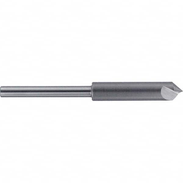 Melin Tool - 5/8" Head Diam, 3/8" Shank Diam, 1 Flute 82° High Speed Steel Countersink - Americas Industrial Supply