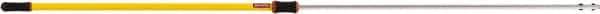 Rubbermaid - 48 to 96" Telescoping Aluminum Quick Connect Mop Handle - 2.1" Handle Diam, Use with Dust & Wet Mops - Americas Industrial Supply
