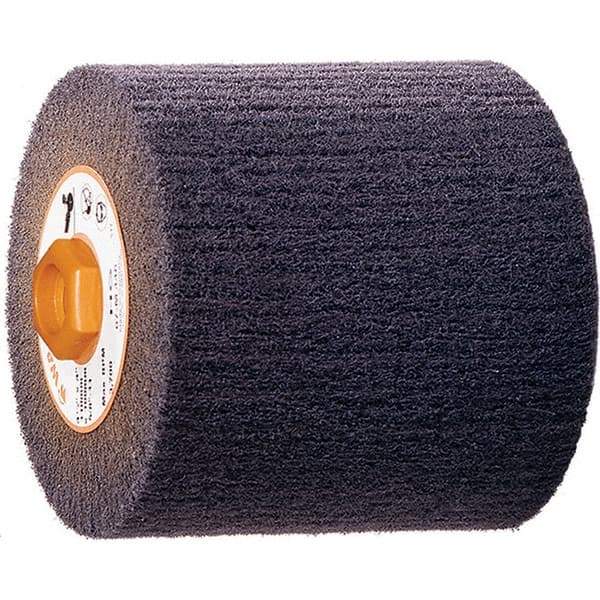 WALTER Surface Technologies - 4-1/2" Diam, Aluminum Oxide Unmounted Flap Wheels - 5/8" Hole, 4" Wide, Nonwoven, Very Fine Grade, 3,800 Max RPM - Americas Industrial Supply