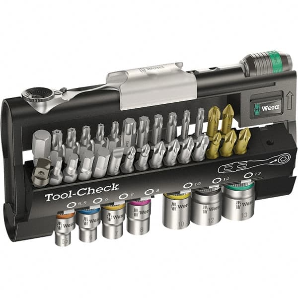 Wera - Screwdriver Bit Sets Type: Bit Set Drive Size: 1/4 (Inch) - Americas Industrial Supply