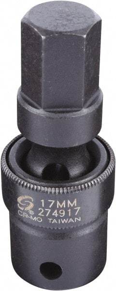 Sunex Tools - 1/2" Drive, 17mm Impact Hex Bit Socket - Americas Industrial Supply